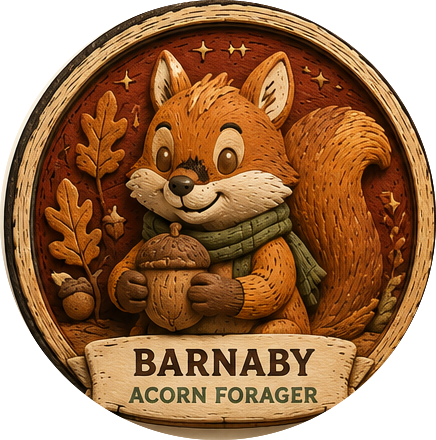 Barnaby the squirrel